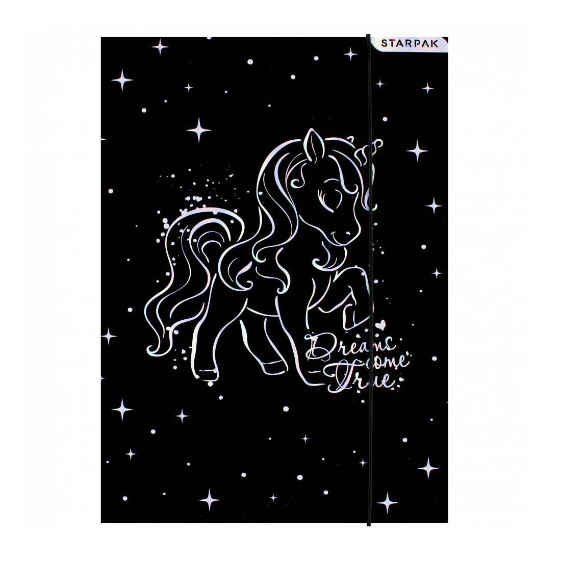 Dossier avec élastique a4 licorne