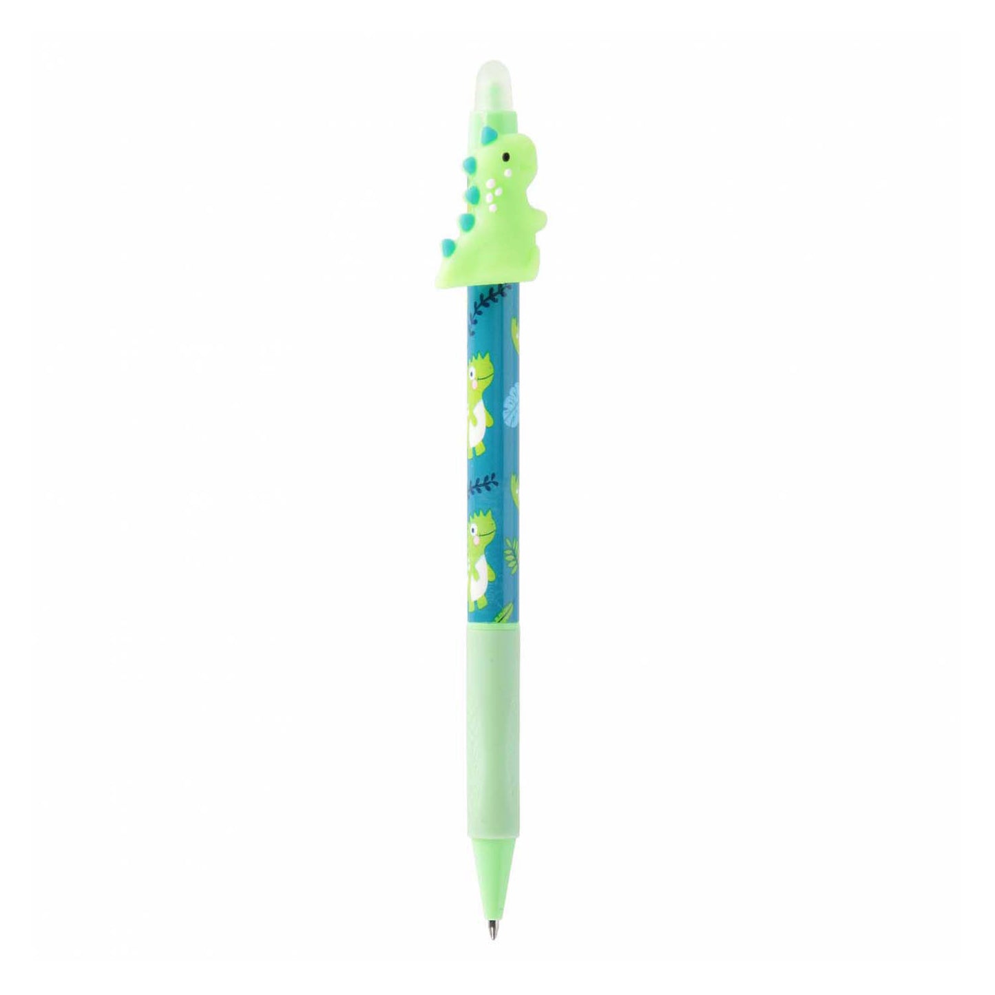 Stylo gel effaçable dinosaure