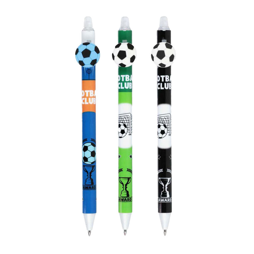 Stylo gel effaçable football