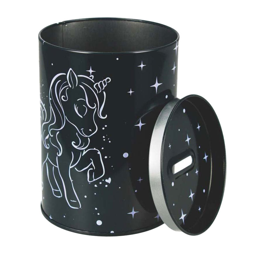 Tirelire licorne holographique