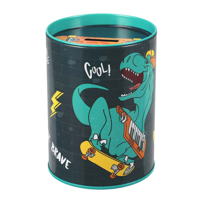 Tirelire skate dino