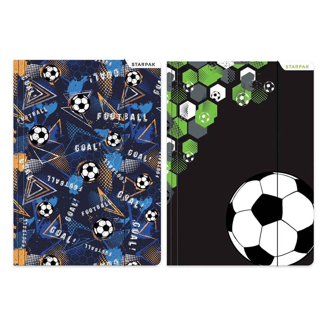 Dossier avec élastique A4 imprimé football
