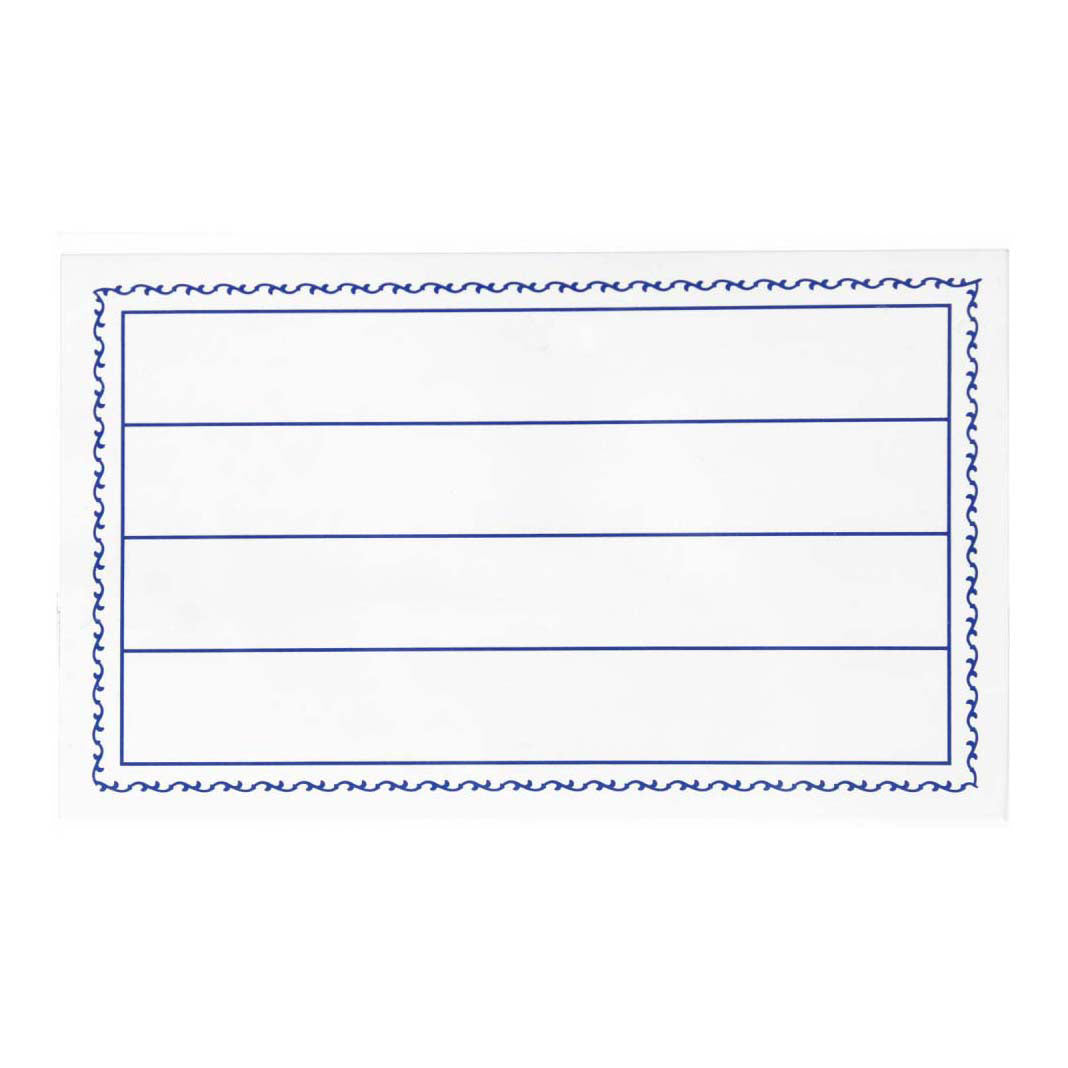 Plaques signalétiques PCV 57 90 mm, 50 pcs.