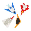 Gomme avion puzzle 3d, 4 pcs.