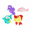 Gomme puzzle 3d poisson, 4 pièces