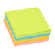 Notes autocollantes colorées 85x85mm