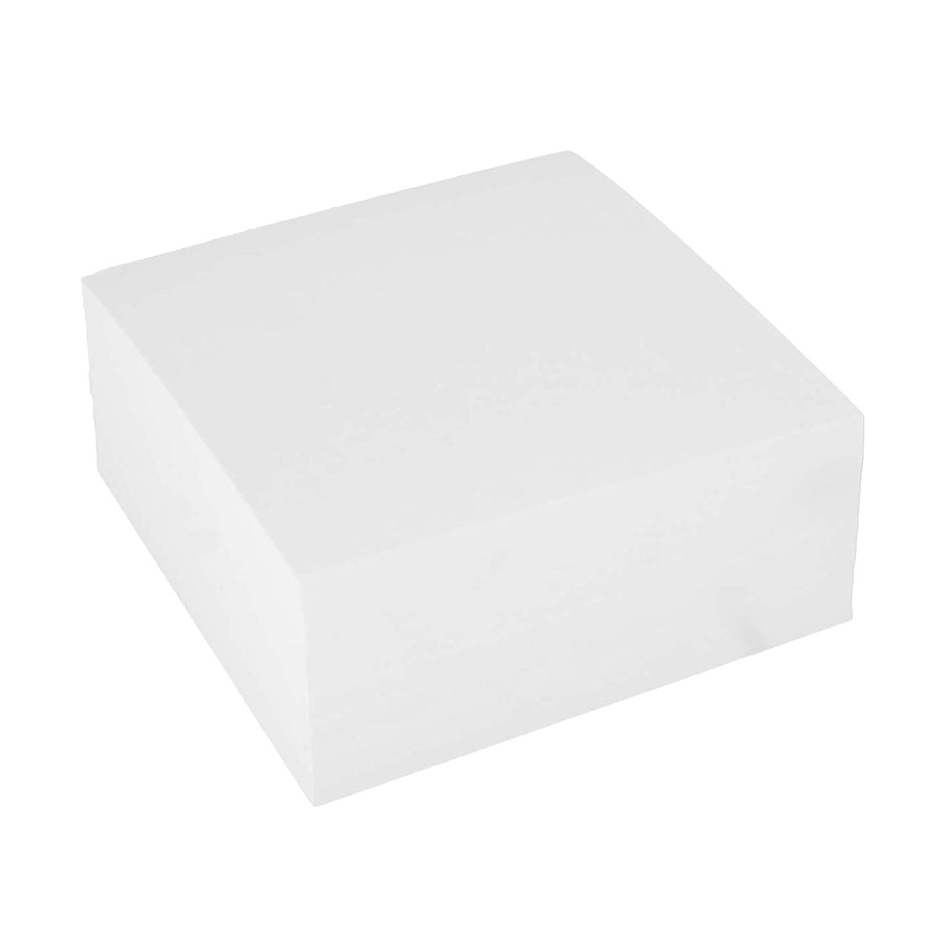 Notes autocollantes blanches 85x85mm