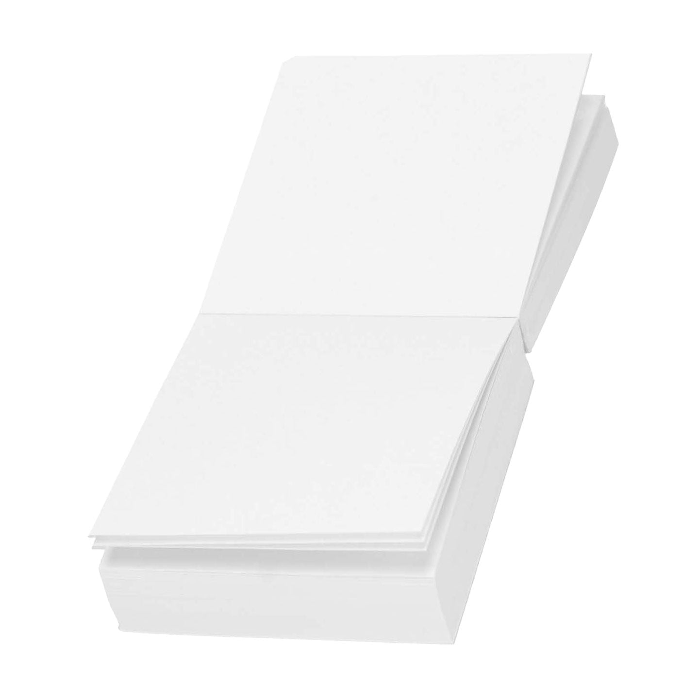 Notes autocollantes blanches 85x85mm