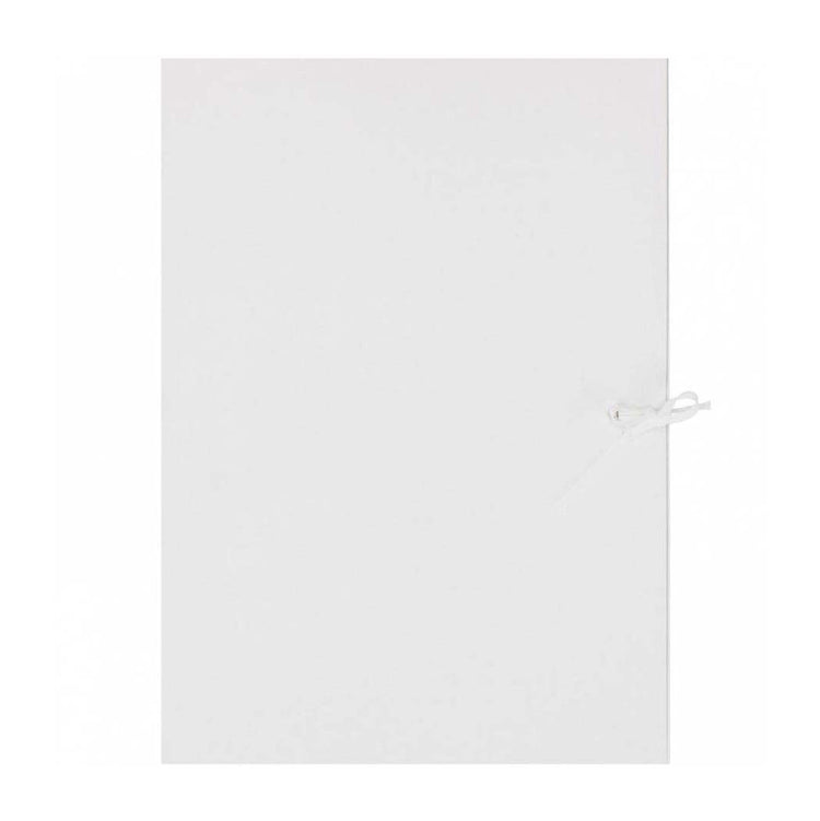 Dossier blanc avec bande A4