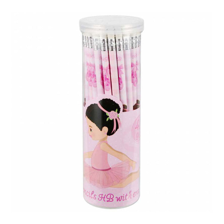 Crayons avec ballet de gomme, 48