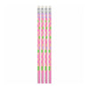 Crayons avec gomme unique, 48 pièces