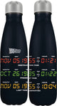 Half Moon Bay retour vers le futur - bouteille d'eau en métal 500ml