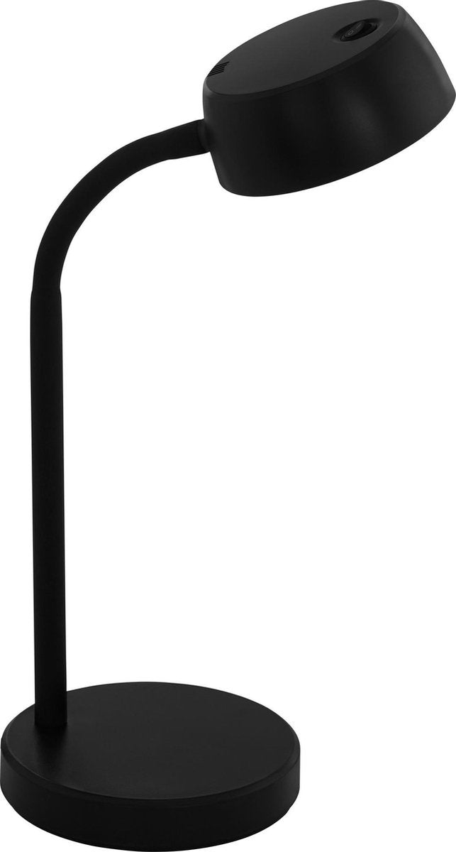 Lampe de table Eglo cabales - lampe de bureau - LED - 34 cm - noir