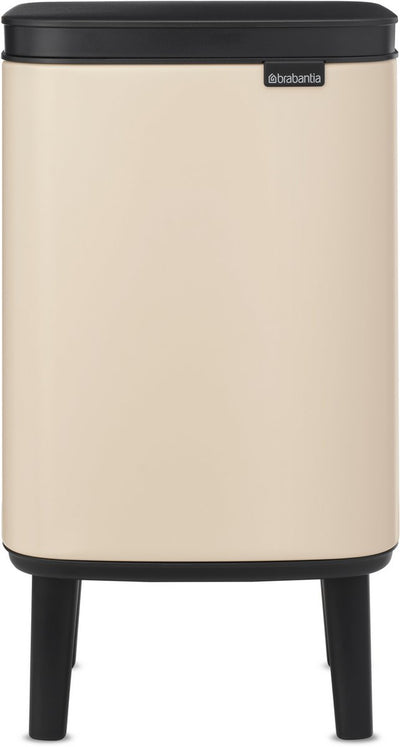 Brabantia bo hi poubelle - 4 litres - salle de bain - beige doux