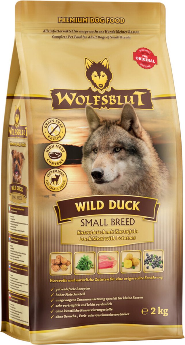 Wolfsblut canard sauvage large 2 kg