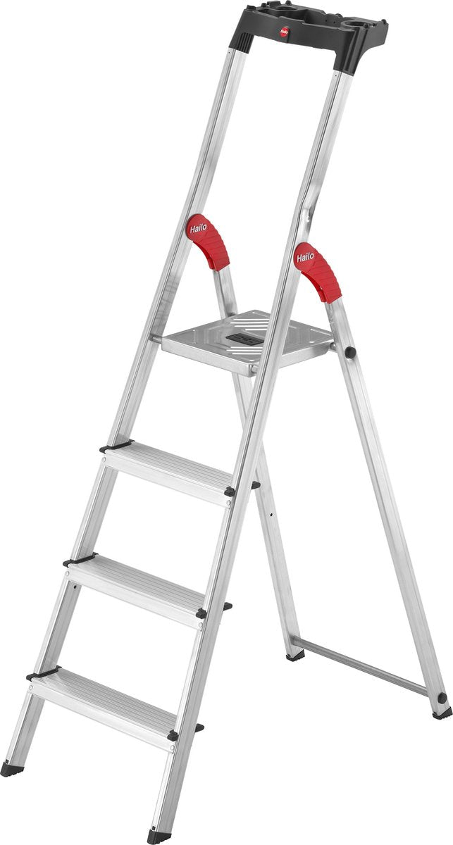 Escabeau hailo l60 standardline 4 marches
