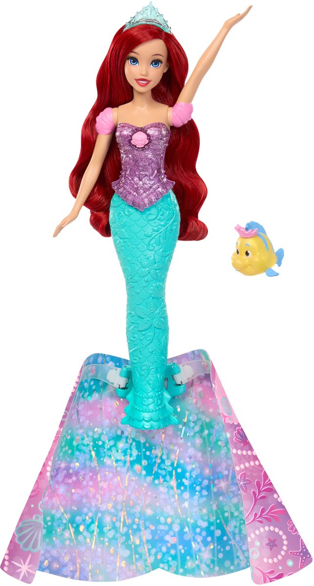 Mattel Disney Prinses Transformateur Ariël - modepop