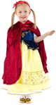 Petites aventures - cape rouge à capuche - taille L XL (5-9 ans)