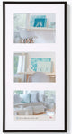 Walther new lifestyle - cadre en plastique - format photo 3x 15x20 cm - noir