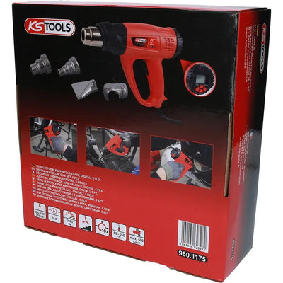 Outils KS Hot Air Blower Set LCD KS Tools, 5 pièces, Digita