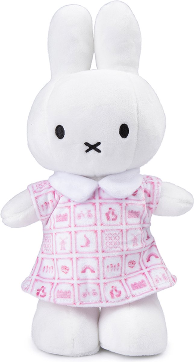 Bon ton toys Miffy - robe rose de Delft - 24 cm 9.5