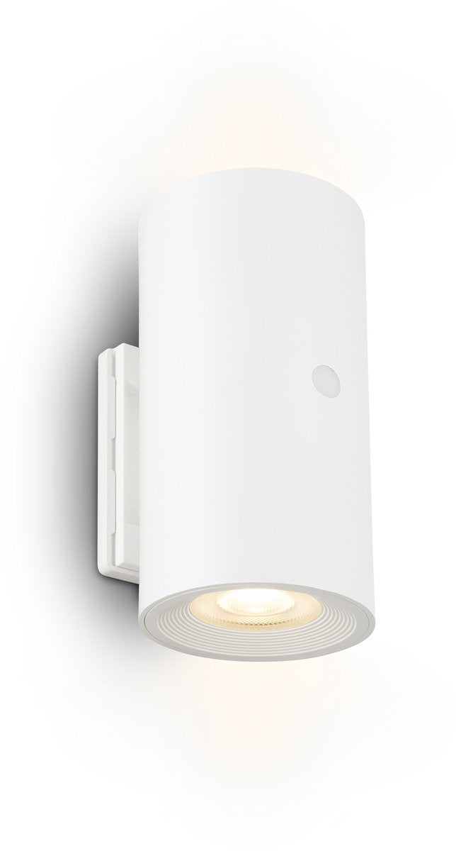 B.k.licht briloner misy – applique rechargeable – sans perçage de connexion électrique – variable avec touche – lumière blanc chaud – blanc – ø6 x 12 cm