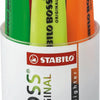Le marqueur original Stabilo Boss tient dans une boîte - 6 pcs.