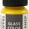 Creativ Company Verre Couleur transparente peinture au citron jaune, 30 ml