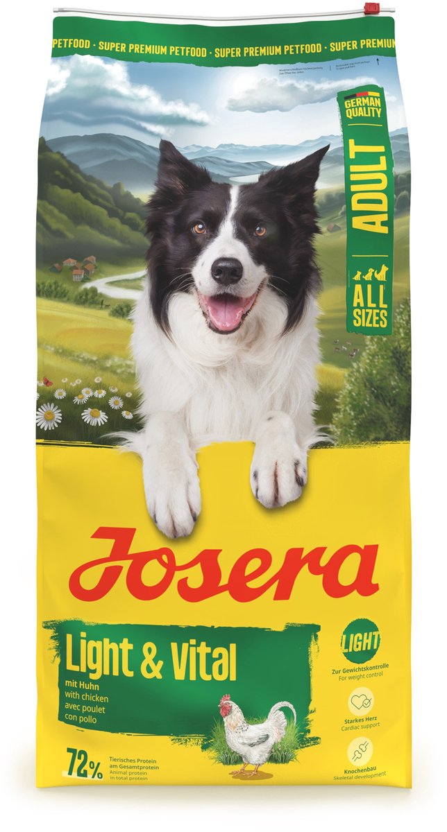 Josera light vital - nourriture pour chien - toutes tailles adultes - 12,5 kg