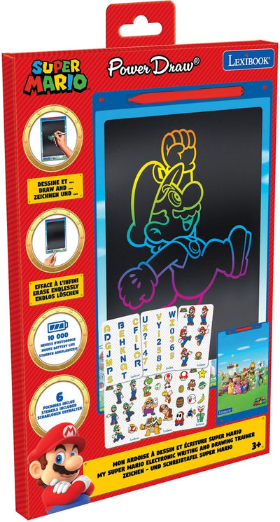 Onglet magique Lexibook super mario 11'' e-ink avec modèles