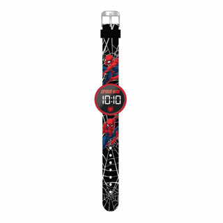 Montre Accutime Spiderman LED ronde | 3 pièces