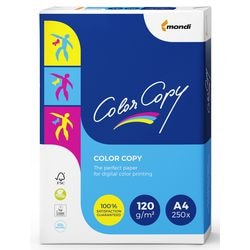 Papier copie couleur mondi 120g m2 a4 160 cie 250 feuilles