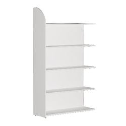 Ensemble de 5 étagères et paroi arrière Kerkmann 100x325x19cm blanc