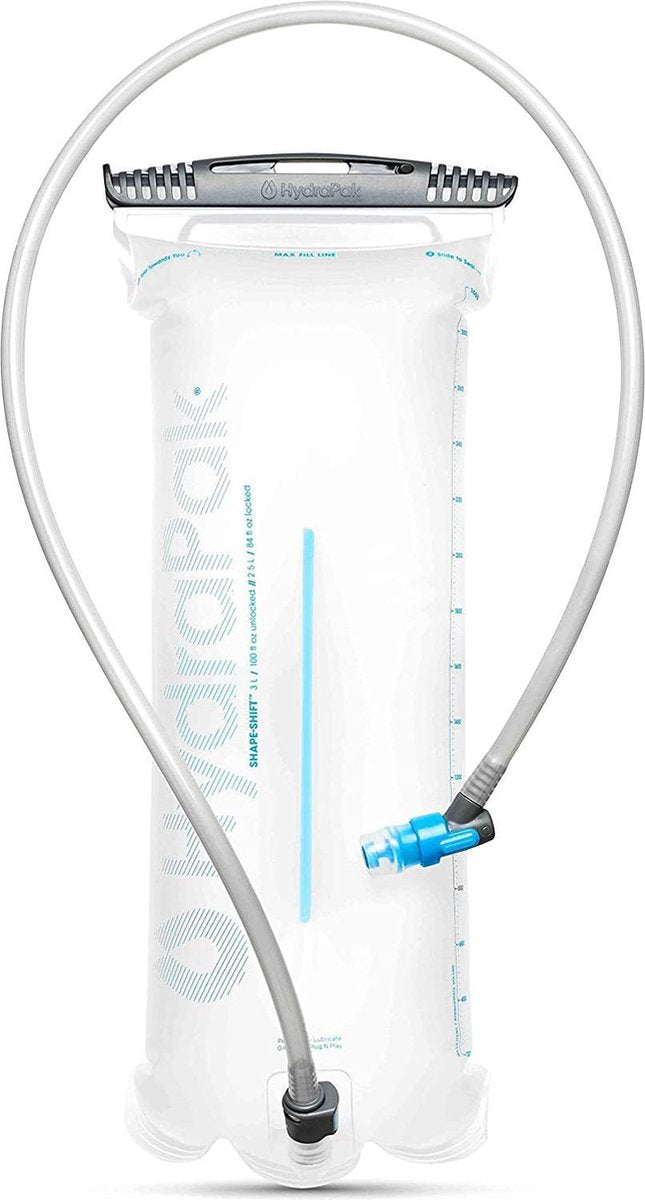 Sac à eau Hydrapak shape-shift 3 l 44,5 x 16,5 cm blanc