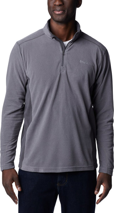 Columbia klamath range™ ii pull polaire demi-zip - pull polaire avec demi-zip - pull d'extérieur homme - gris - taille m