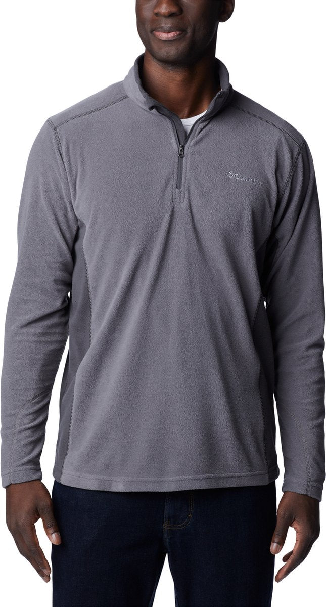 Columbia klamath range™ ii pull polaire demi-zip - pull polaire avec demi-zip - pull d'extérieur homme - gris - taille xxl