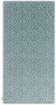 Léopard | Serviette en coton vert 135 x 65 cm