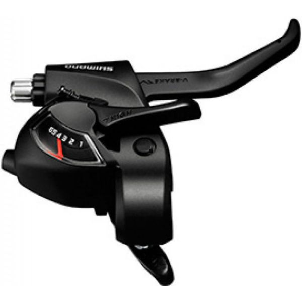 Shimano Versteller (à droite) avec levier de frein à 6 vitesses ST-EF41 noir