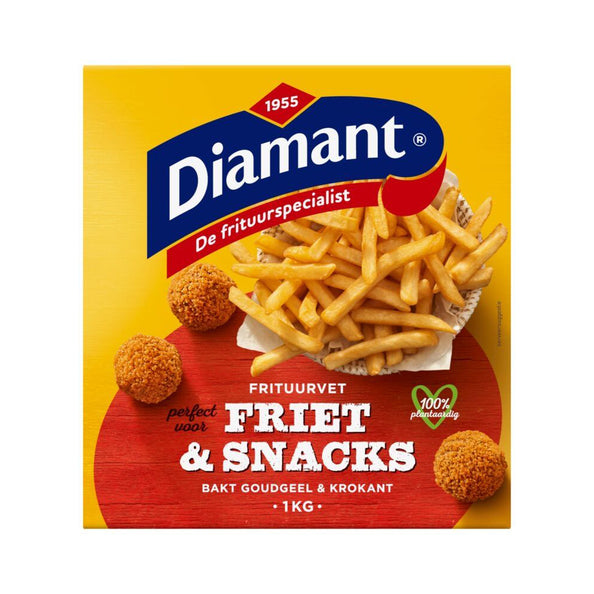 Snacks frites à la graisse de friture Diamond (12x 1kg)