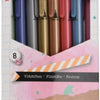 Felt -Tip stylos métalliques, 8e.