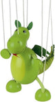 Marionnette Goki - dinosaure - 16cm - bois - 3 ans