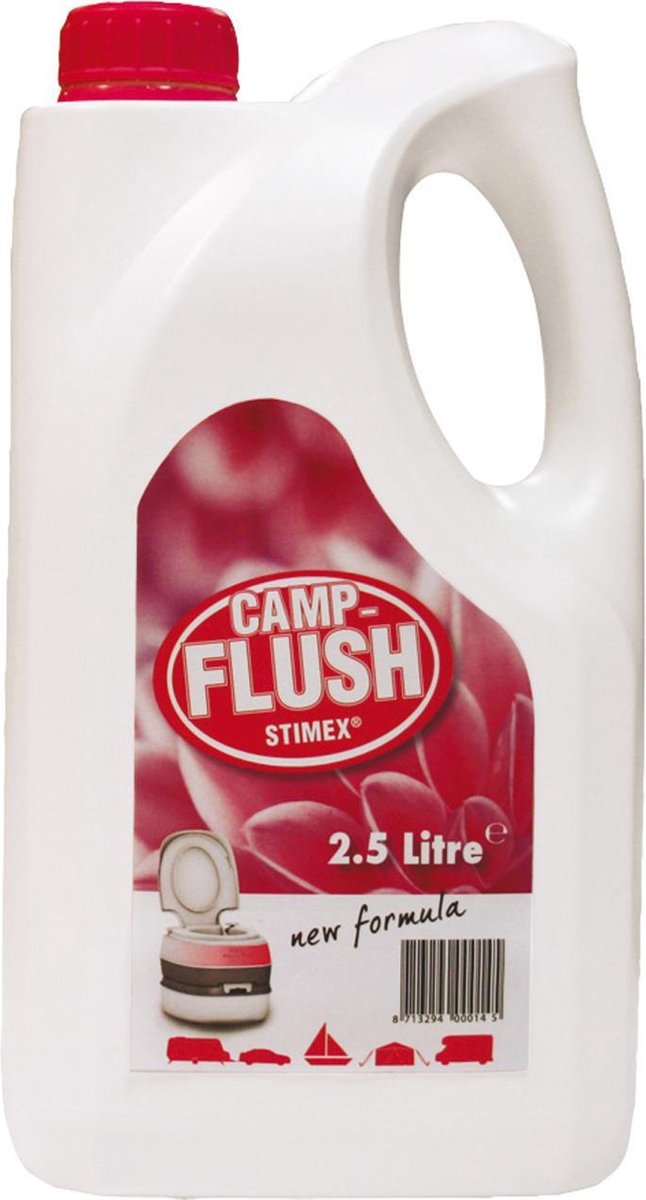Liquide de toilette Stimex - chasse d'eau de camp - 2,5 litres