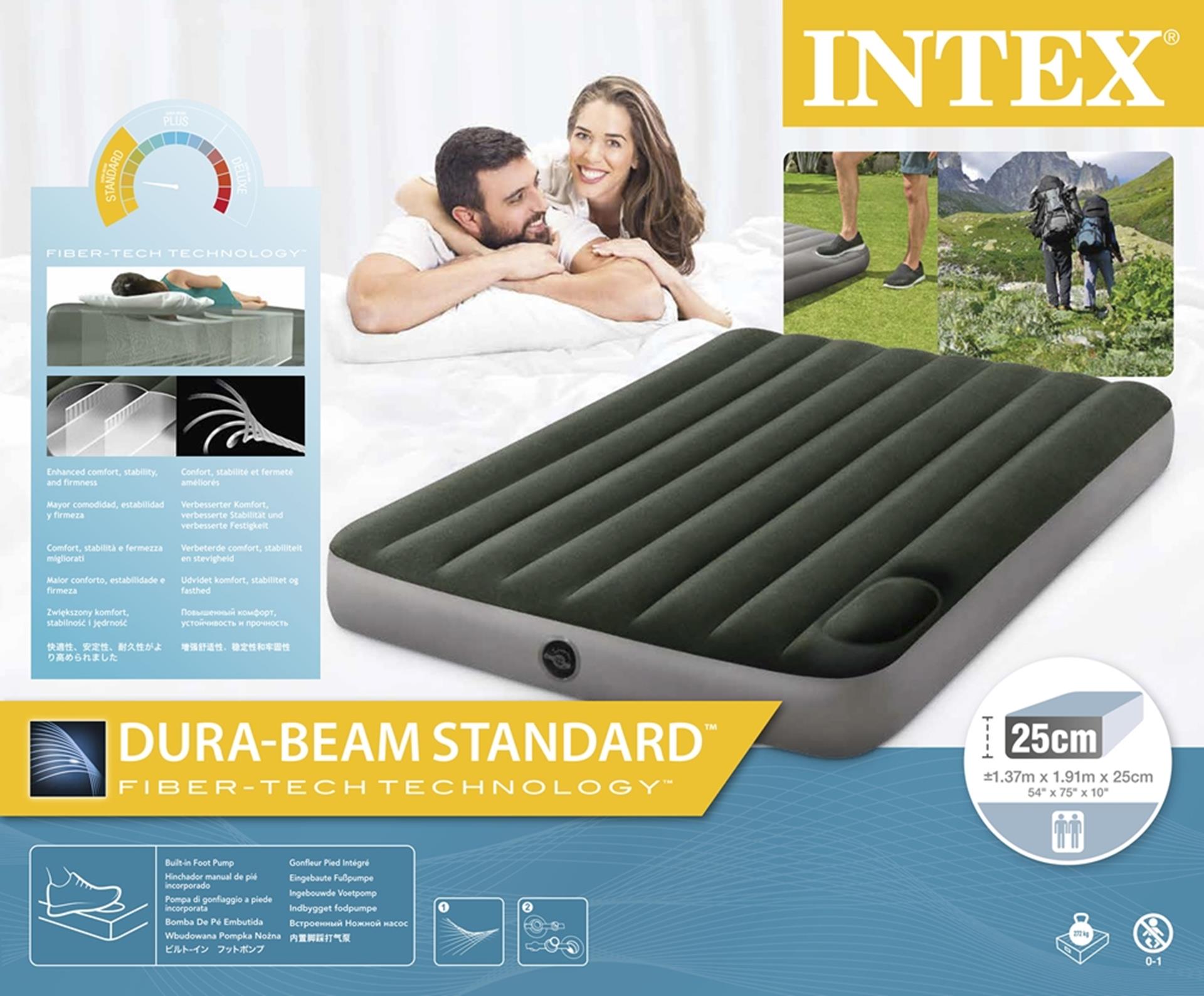 INTEX - Downy Airbed - Double