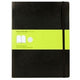 Carnet moleskine xl vierge couverture souple noir