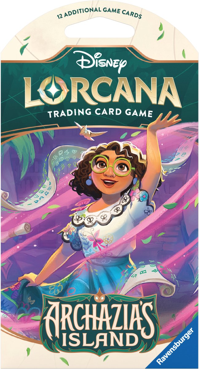 Disney Lorcana Archazia's Island - carte à collectionner - booster à manches - 12 cartes