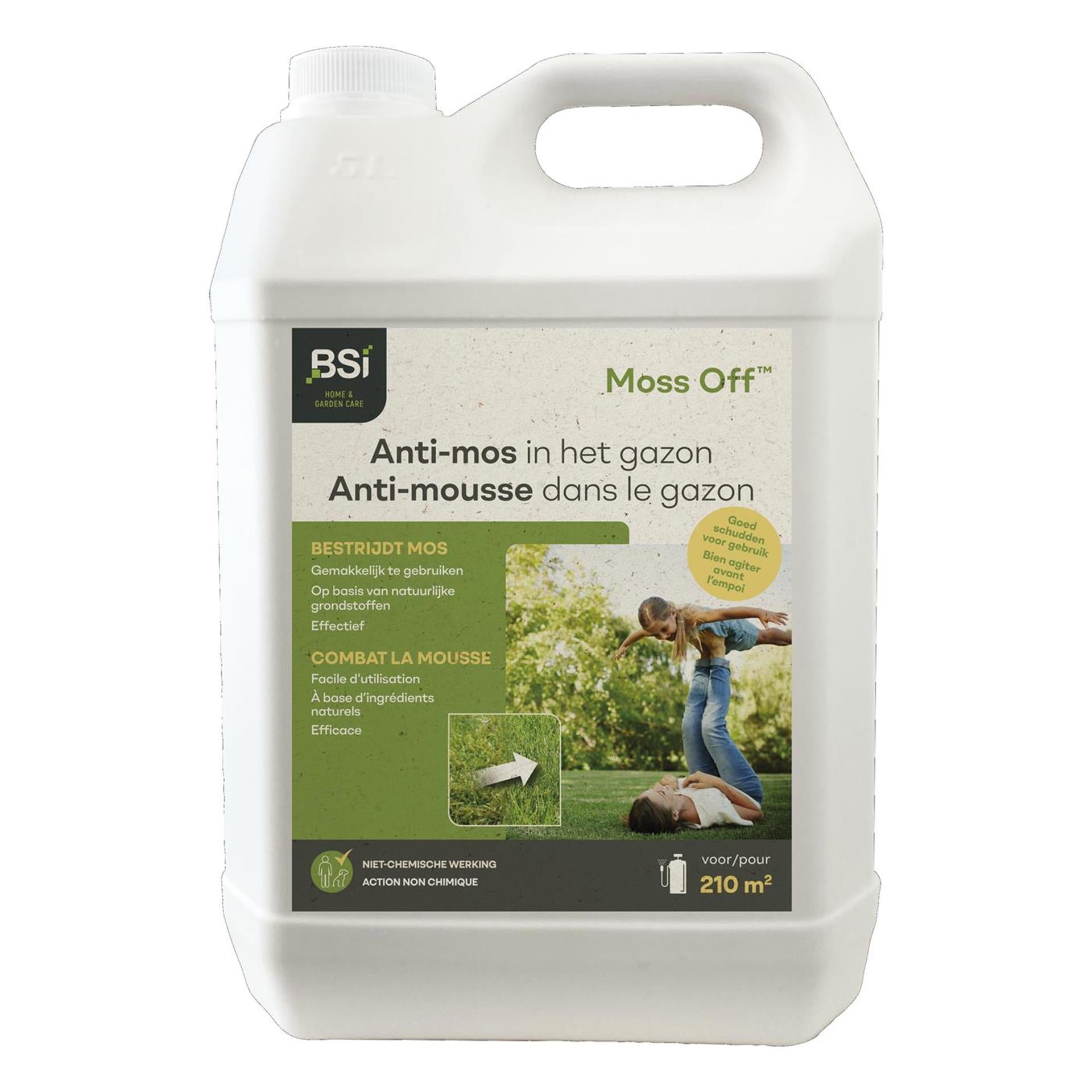 Bsi mousse anti-mousse dans la pelouse 5l
