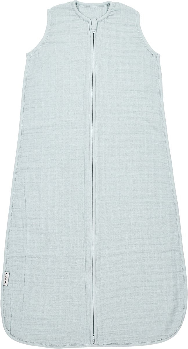 Meyco baby uni gigoteuse d'été bébé - hydrophile prélavée - gris bleu - 110 cm - 0,5 tog