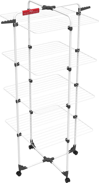 VILEDA BLACKER DRYing Rack 4 Gris blanc