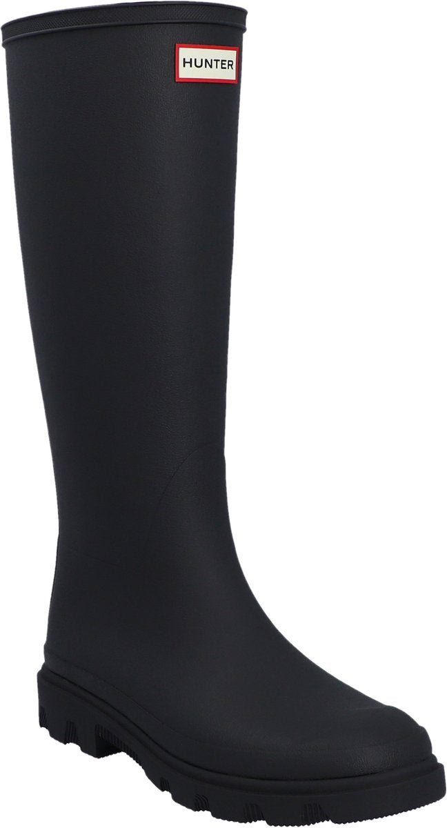 Bottes de pluie unisexes Hunter Downpour Tall Insulated Boot - noir