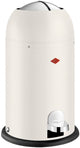 Wesco kickmaster junior poubelle | poubelle à pédale | 12 litres | métal - blanc | poubelle